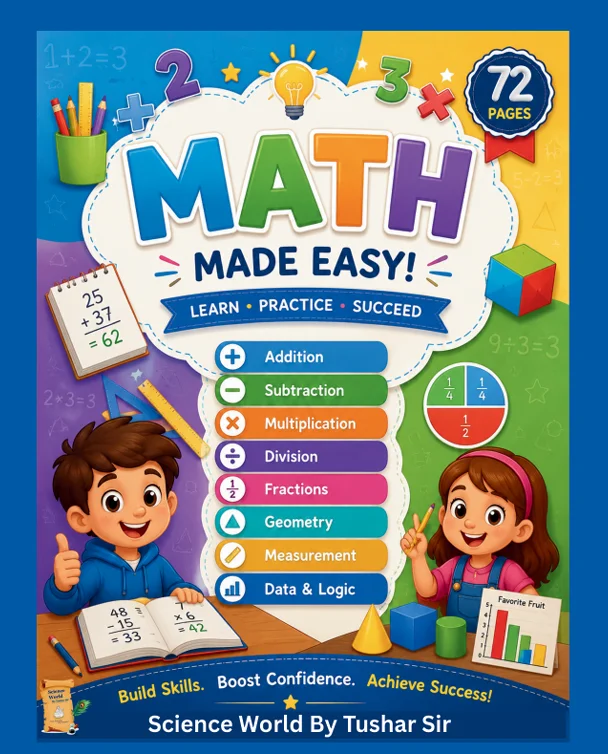 Math Made Easy: A Fun Workbook for Kids