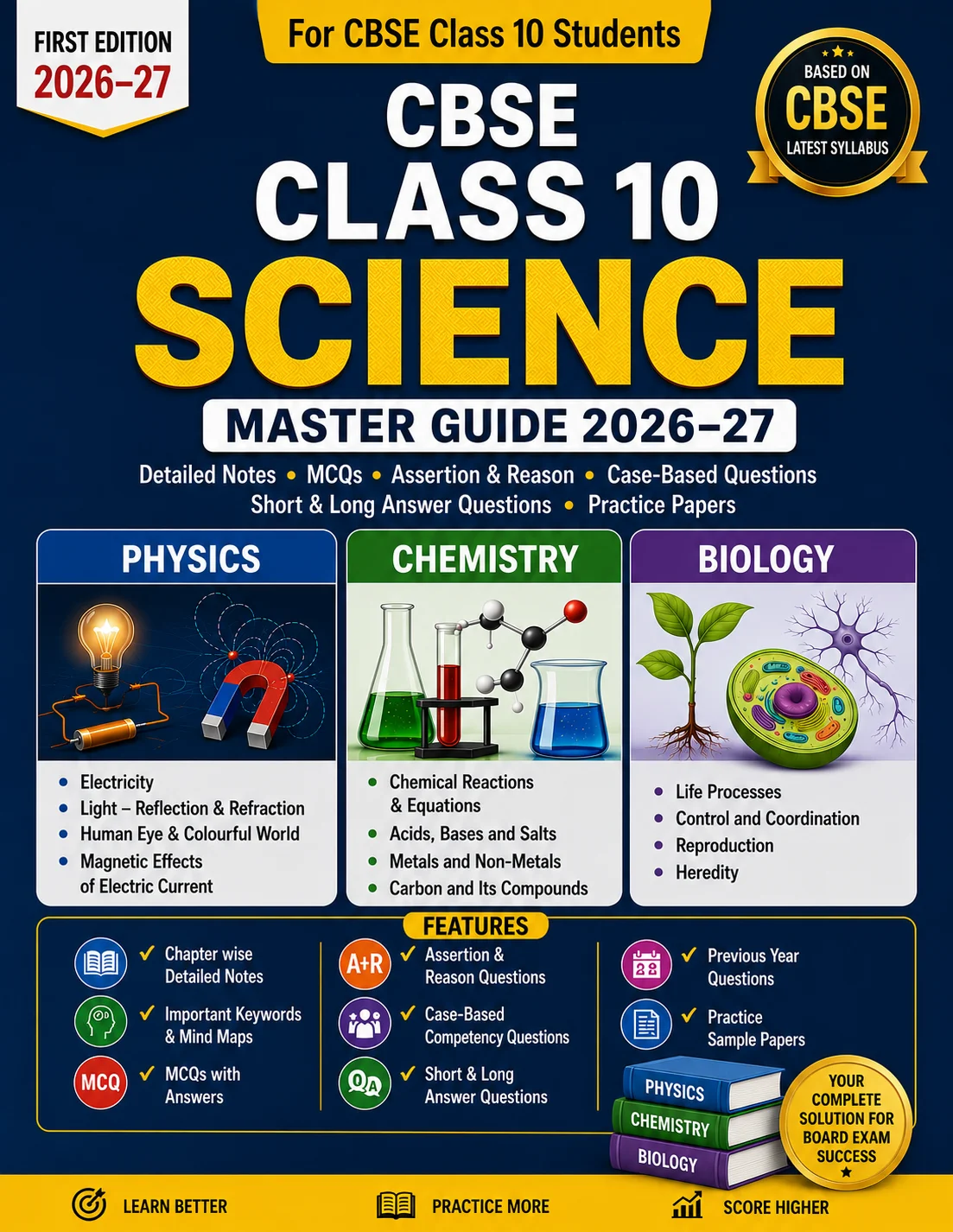 CBSE Class 10 Science Master Guide